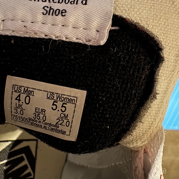 Vans Maroon High top - Picture 3 of 3